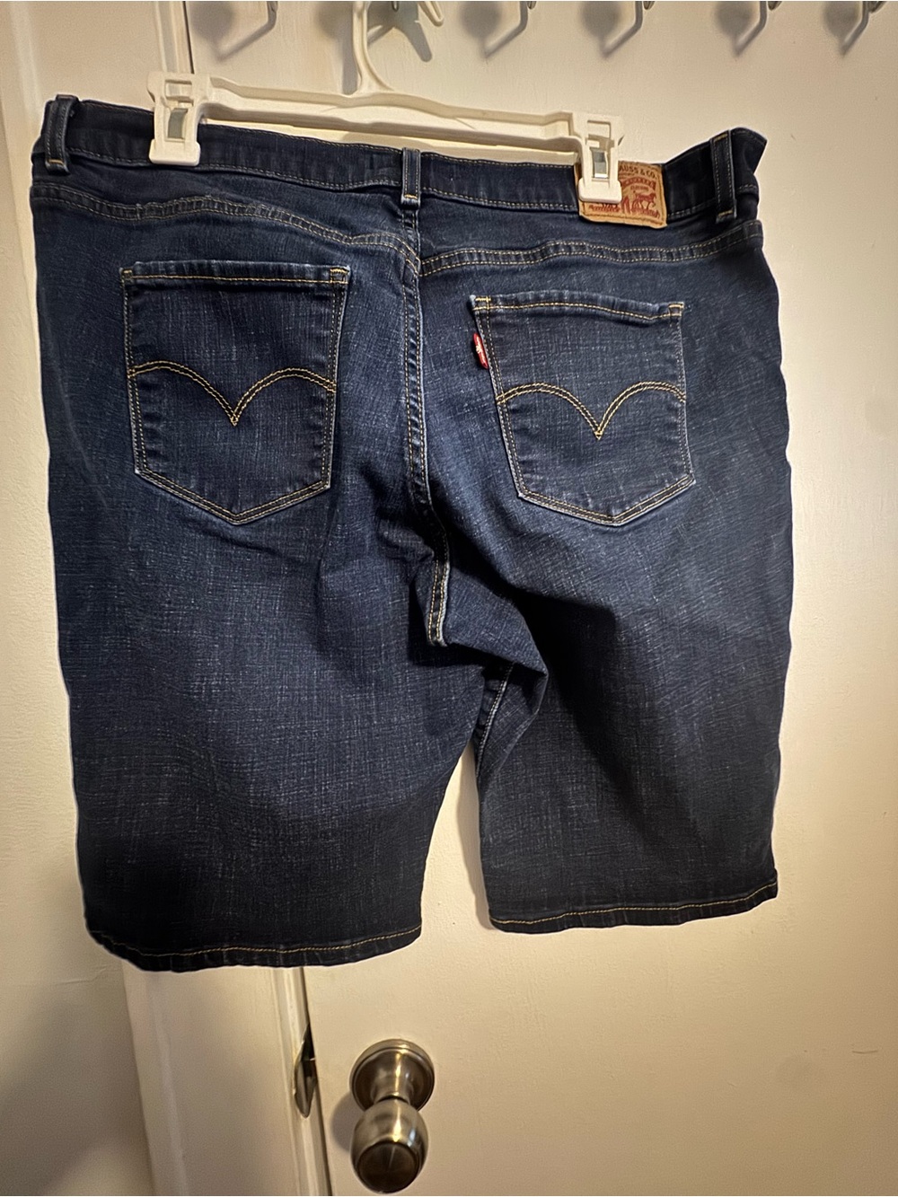 Levi's Dark Indigo Women's Denim Jean Shorts